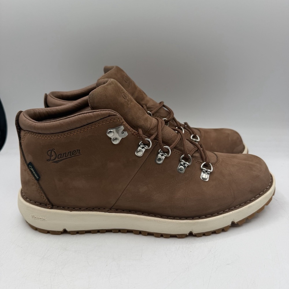 Danner Tramline Hiking Boots Mens Sz 10 D Brown Leather Waterproof Gore-Tex 917